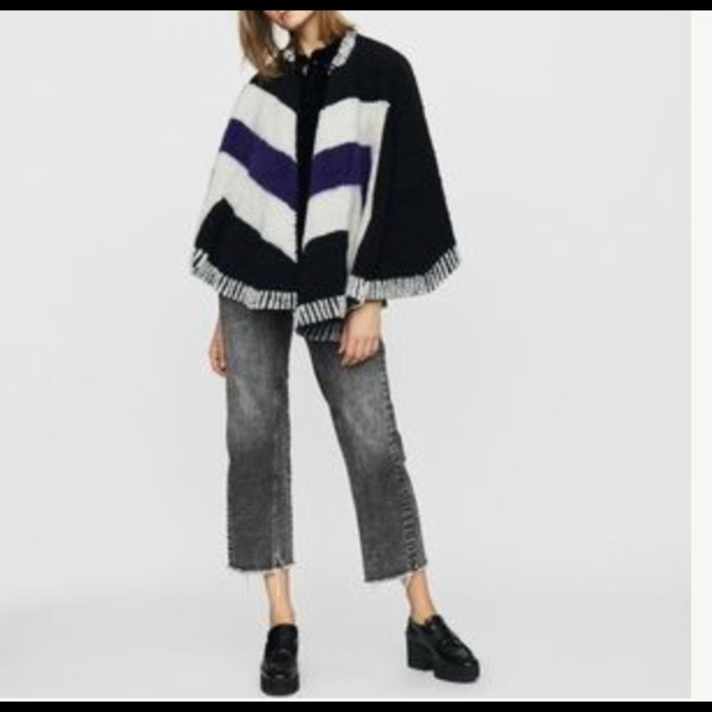 MAJE Poncho/wrap/cape